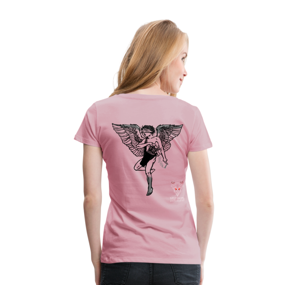 Woman T-Shirt Angel - Hellrosa
