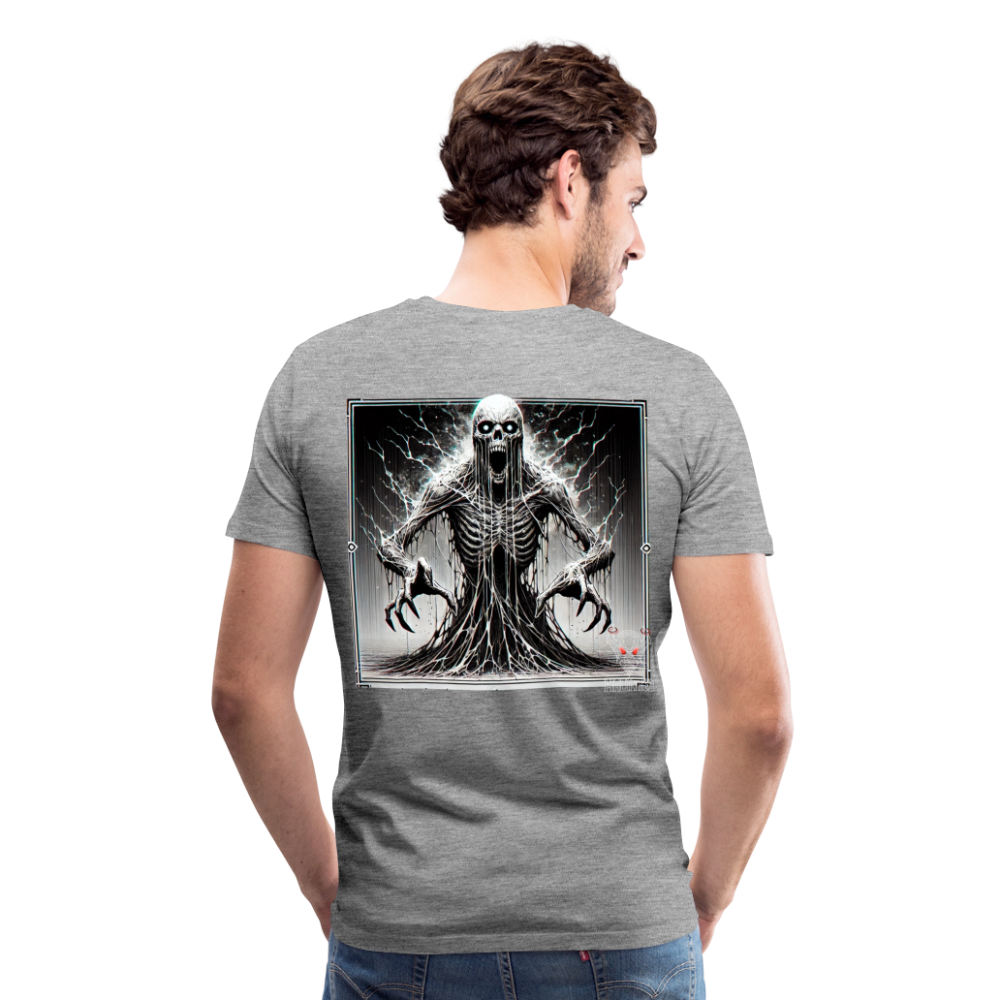 Men T-Shirt Ethereal Death Wraith - Grau meliert