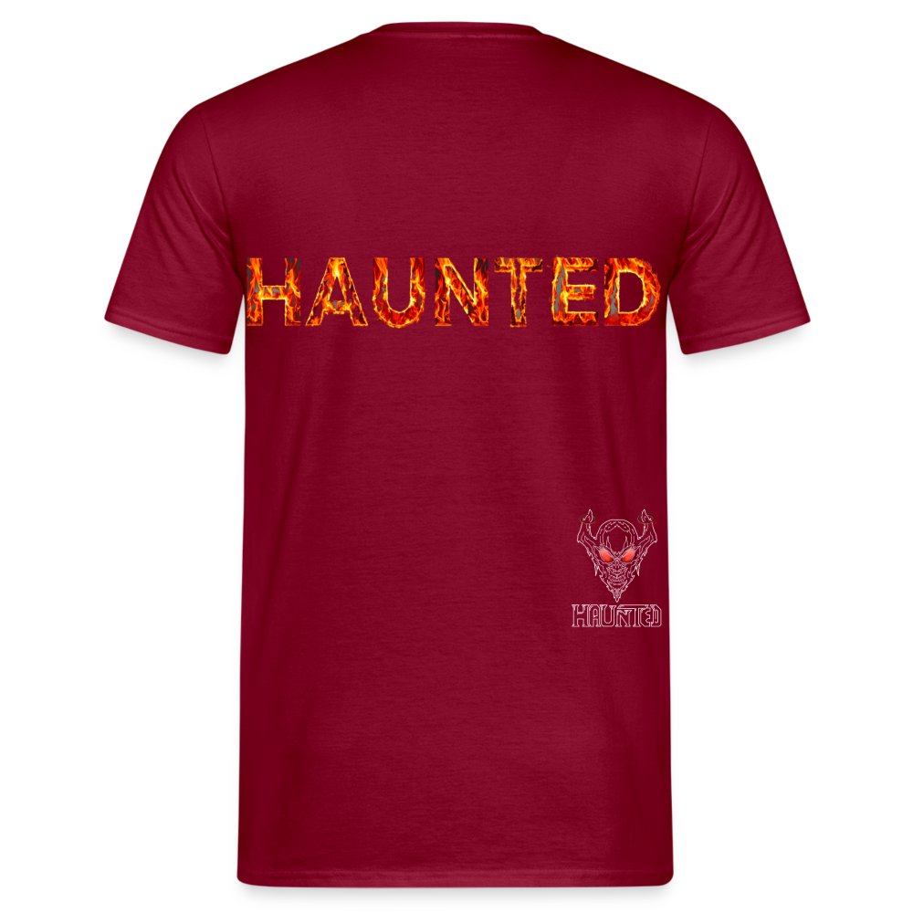 Men T-Shirt Blazing Ember Fury - Ziegelrot