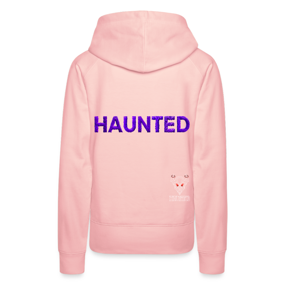 Women Hoodie Enchanted Velvet Mist - Kristallrosa