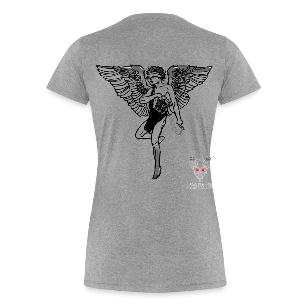 Woman T-Shirt Angel - Grau meliert