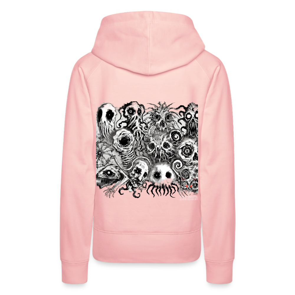 Woman Hoodie Nightmare Veil Creatures - Kristallrosa