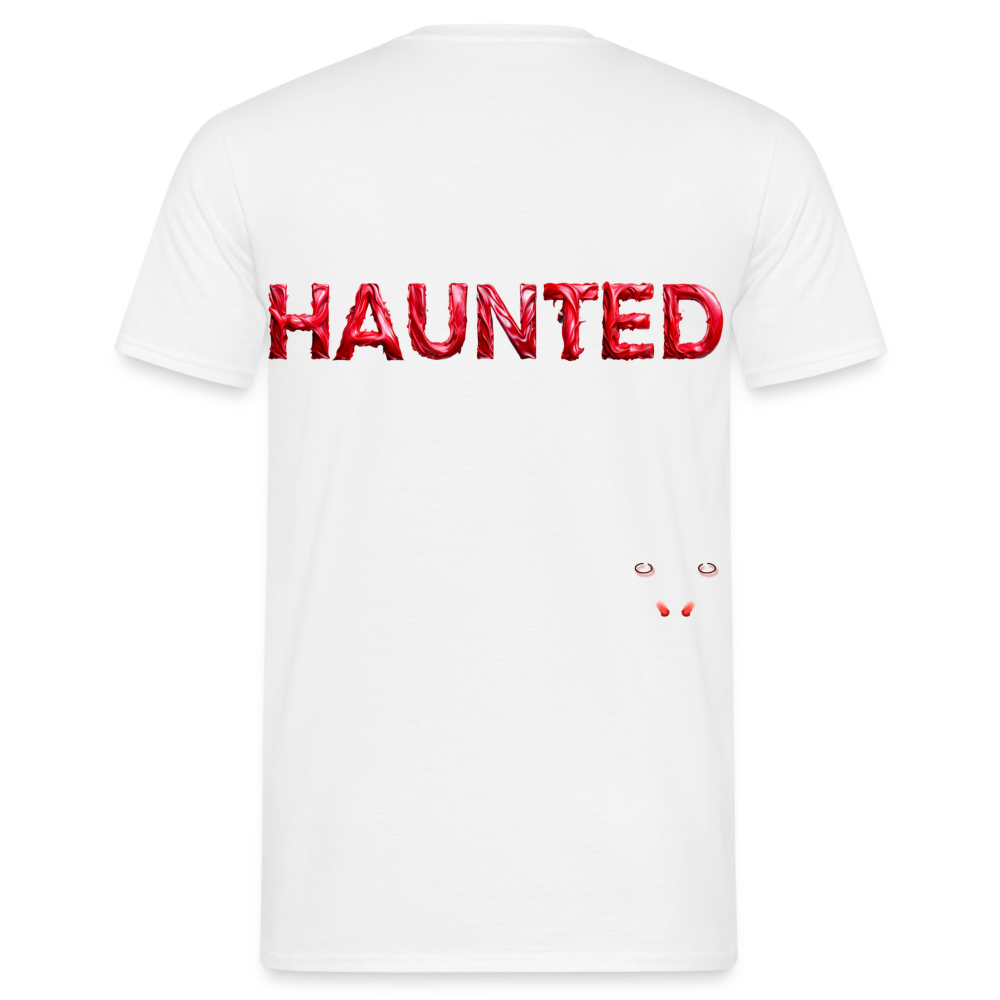 Men T-Shirt Crimson Silk Blaze - Weiß