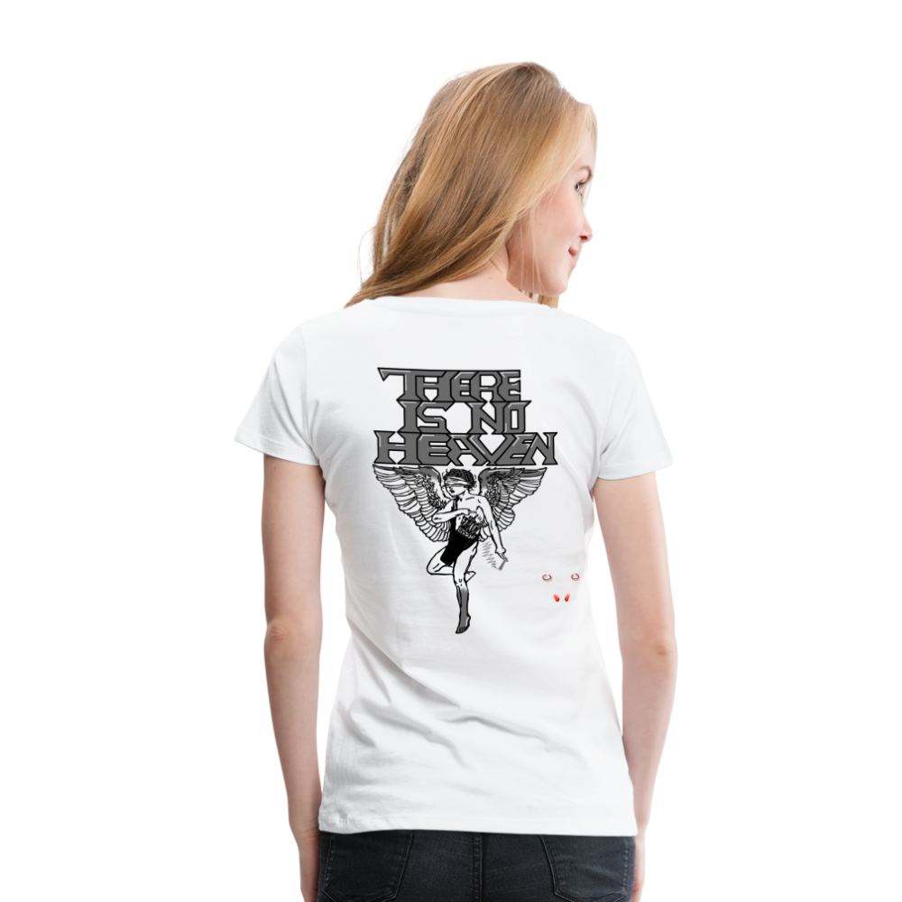 Woman T-Shirt There Is No Heaven - Weiß