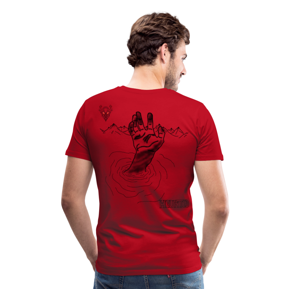 Man T-Shirt Drowning - Rot