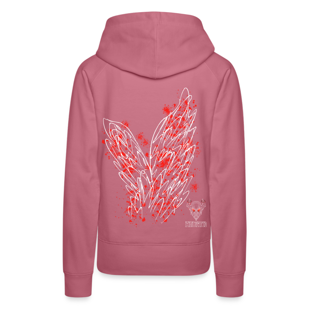 Women Hoodie Red Wings - Malve