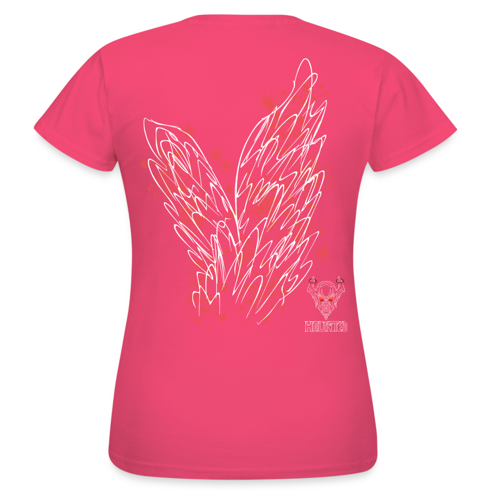 Women T-Shirt Light Red Wings - Azalea