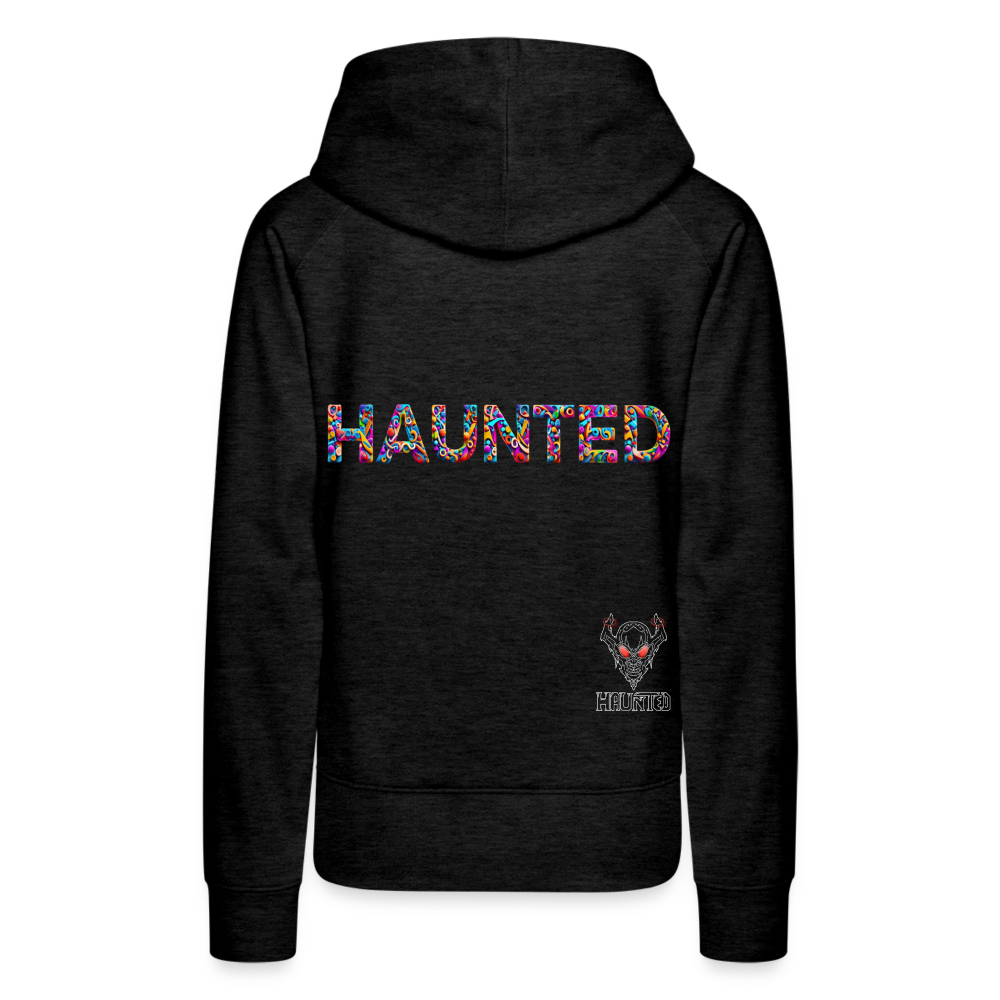 Women Hoodie Haunted Doodle Dreams - Anthrazit