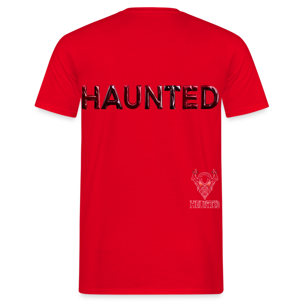Men T-Shirt Crimson Velvet Glow - Rot