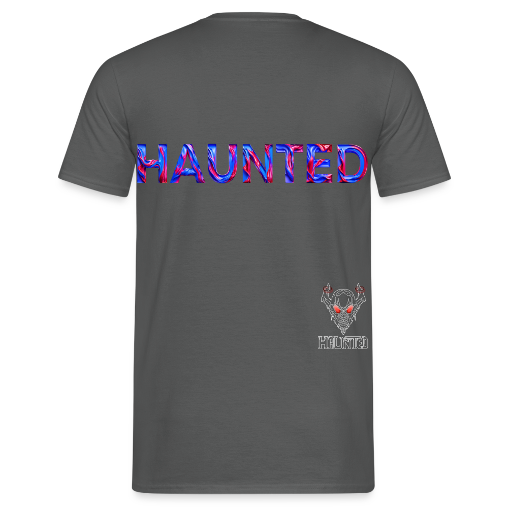 Men T-Shirt Cosmic Flame Surge - Anthrazit