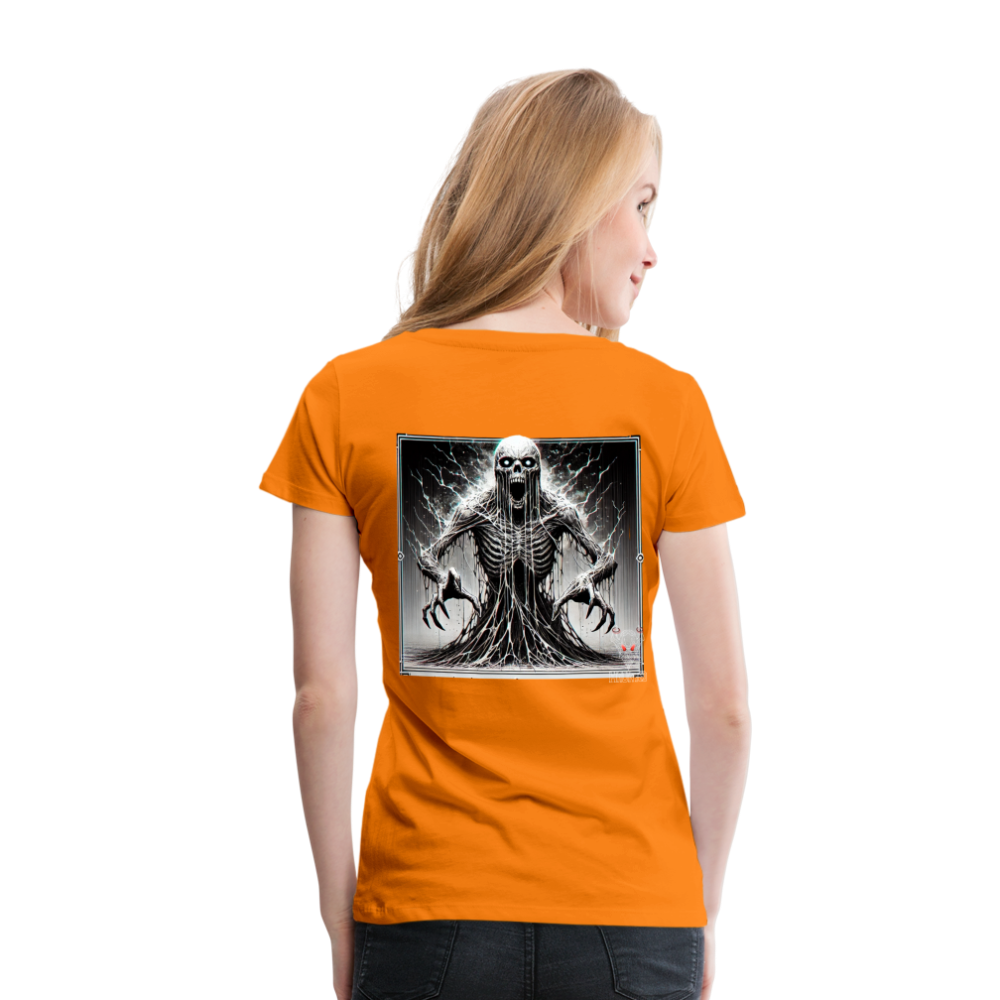 Woman T-Shirt Ethereal Death Wraith - Orange