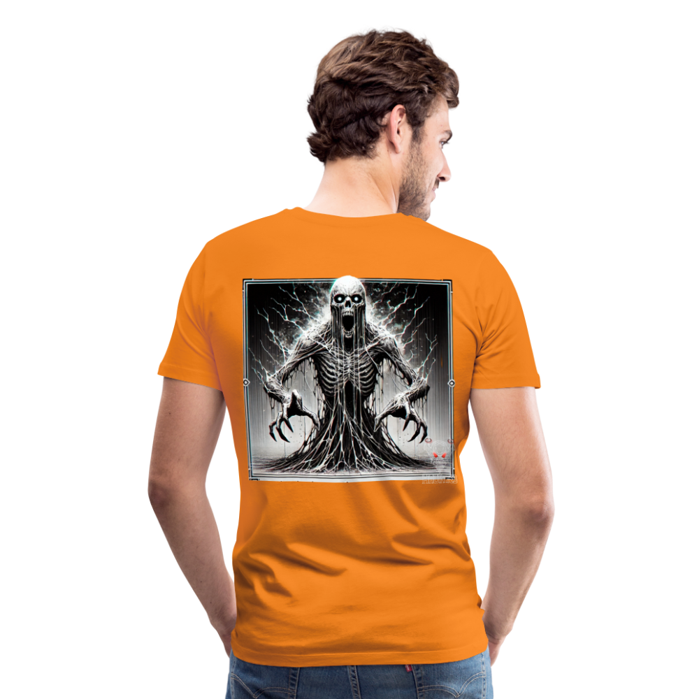 Men T-Shirt Ethereal Death Wraith - Orange