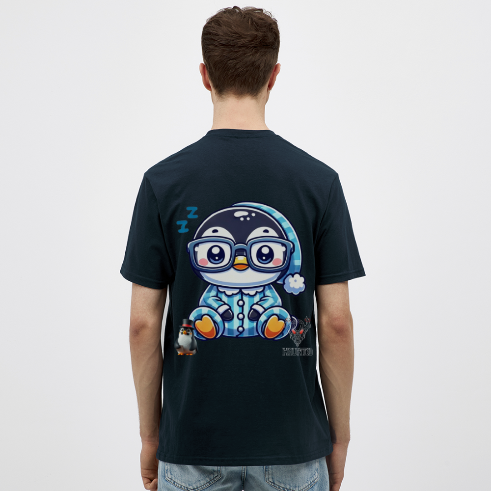 Men T-Shirt KasPenguin in Pyjama - Navy
