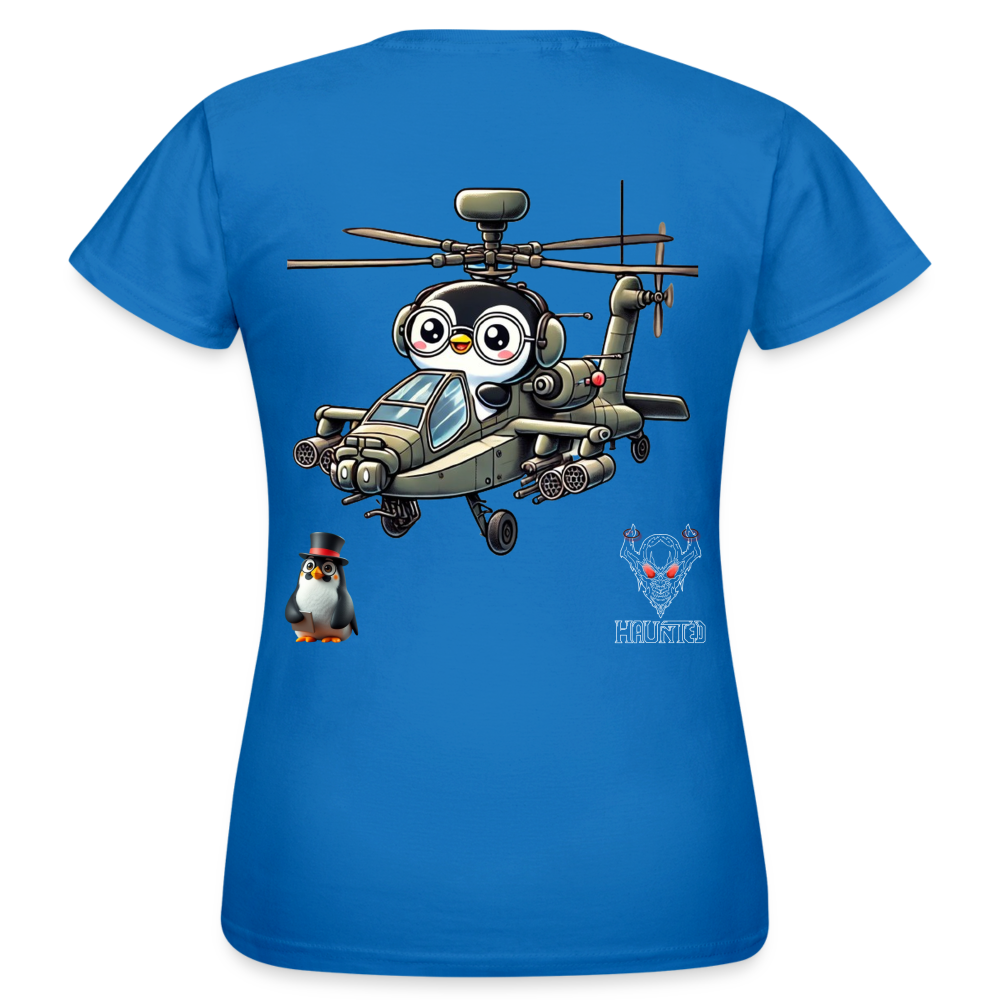 Women T-Shirt KasPenguin in Apache - Royalblau