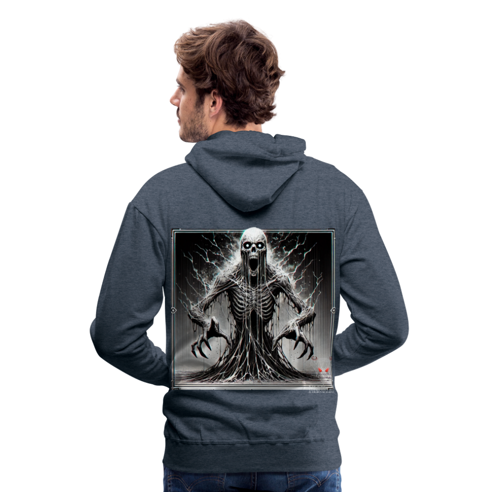 Men Hoodie Ethereal Death Wraithv - Jeansblau