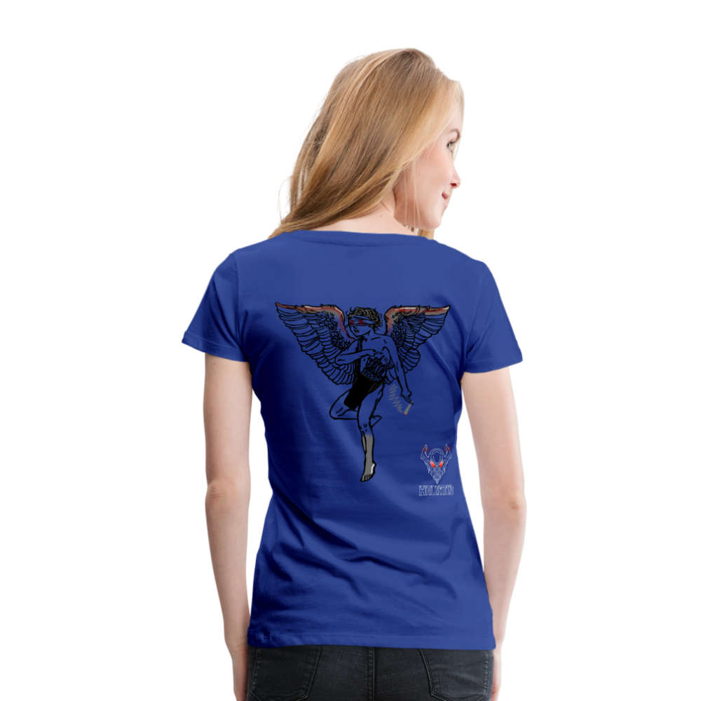 Woman T-Shirt Angel bloody - Königsblau
