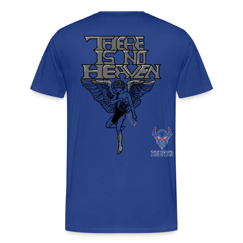 Men T-Shirt There Is No Heaven - Königsblau