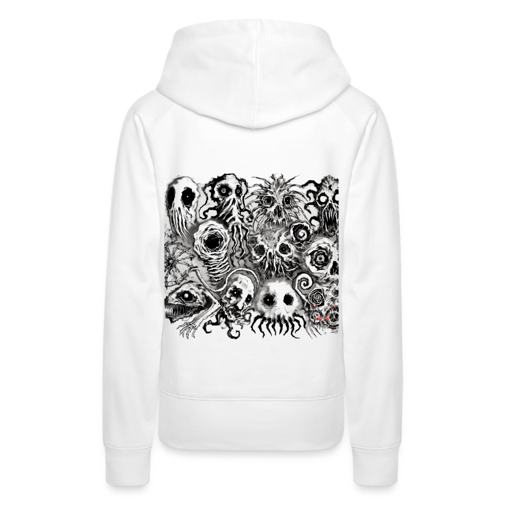 Woman Hoodie Nightmare Veil Creatures - Weiß
