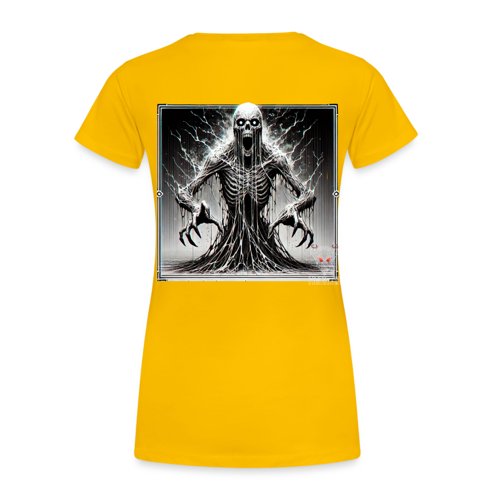 Woman T-Shirt Ethereal Death Wraith - Sonnengelb