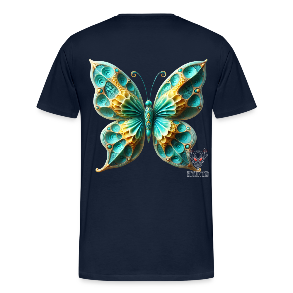 Men T-Shirt Aqua Wing Symphony - Navy