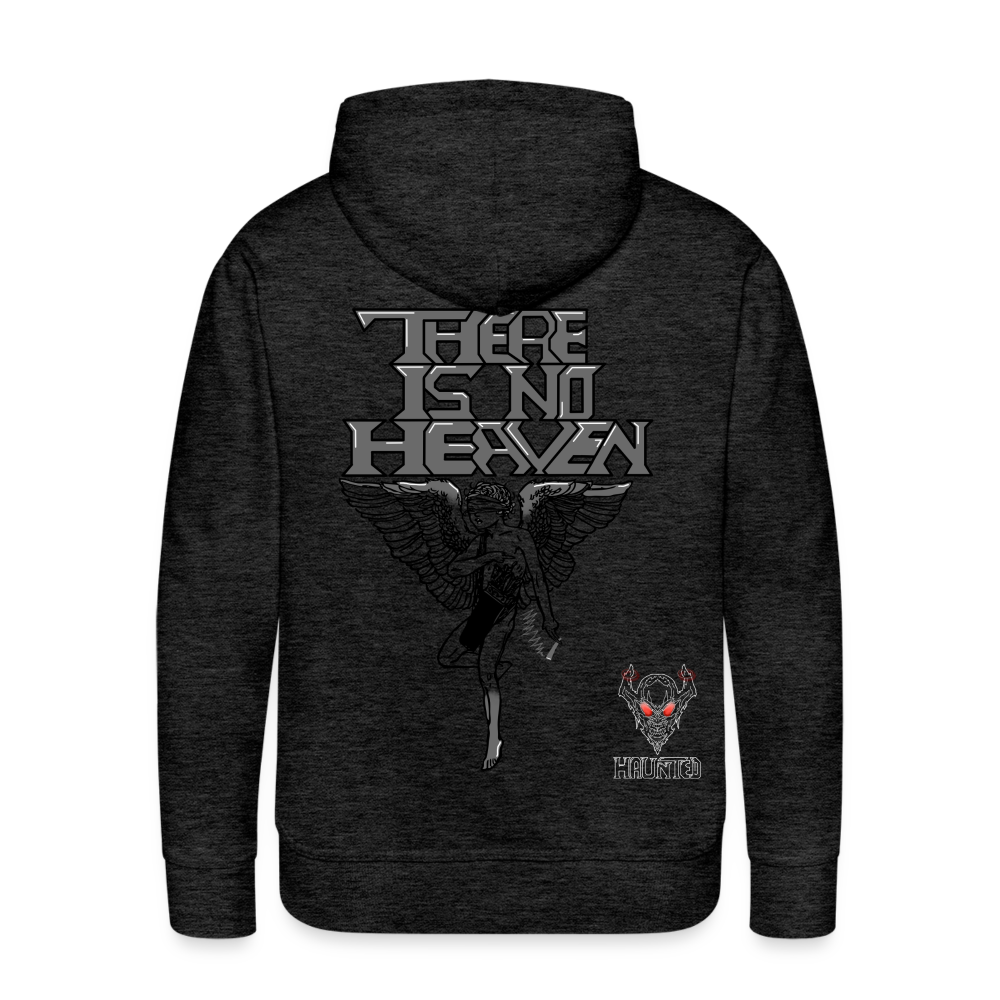 Men Hoodie There Is No Heaven - Anthrazit