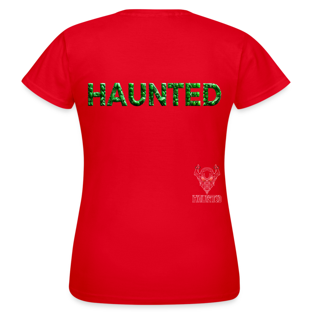 Women T-Shirt Emerald Gem Elixir - Rot
