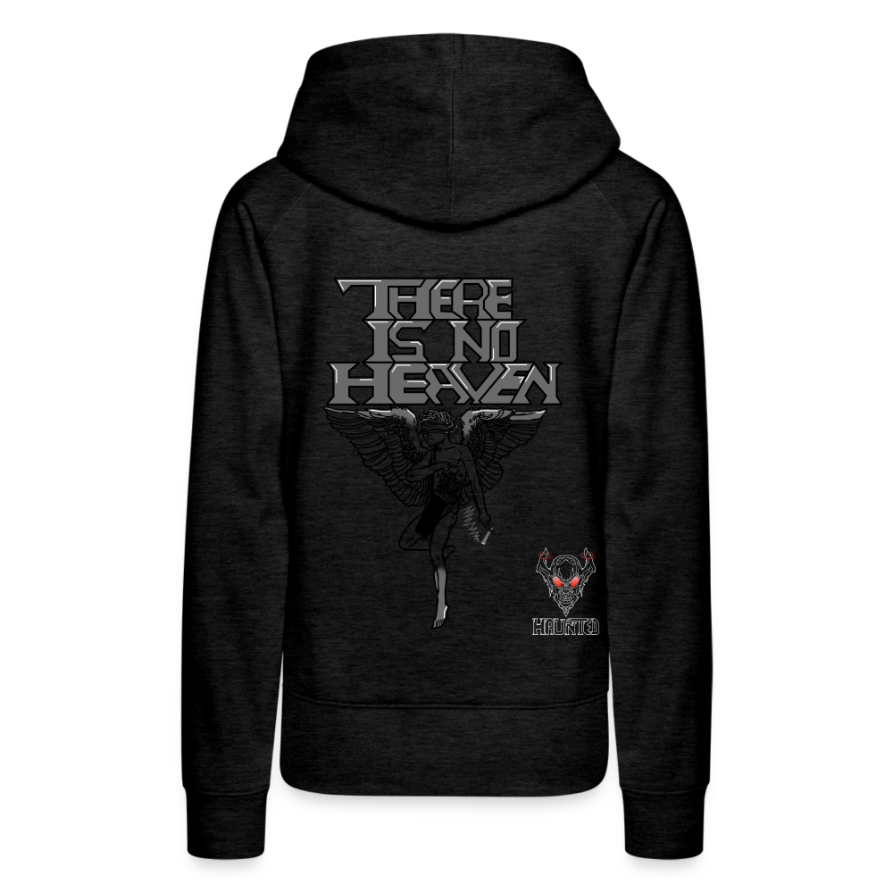 Woman Hoodie There Is No Heaven - Anthrazit
