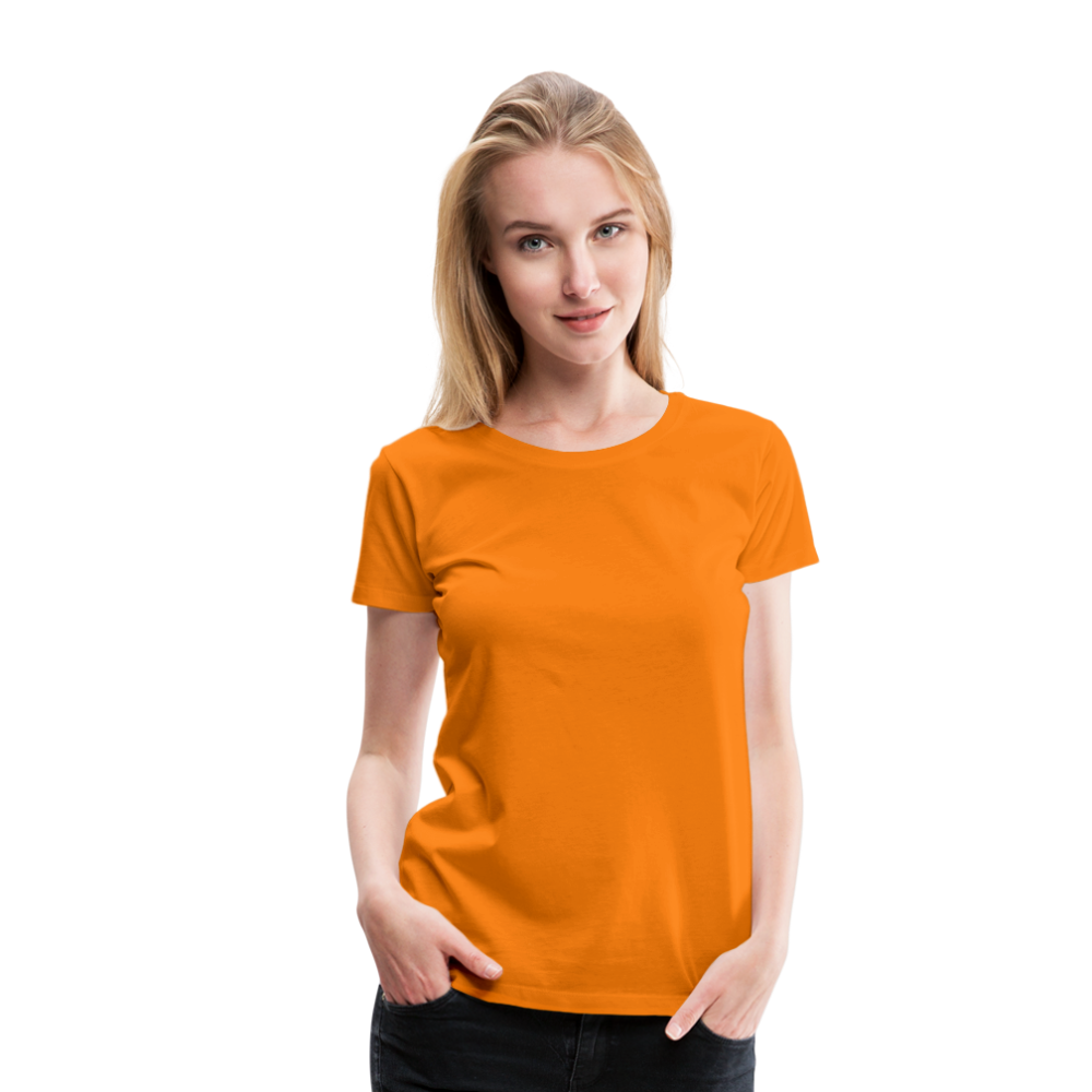 Woman T-Shirt There Is No Heaven - Orange