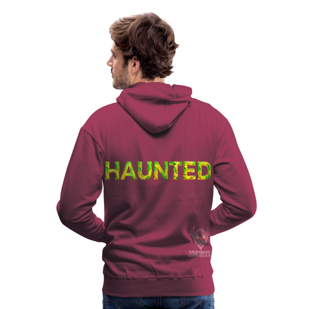 Men Hoodie Citrus Jungle Splash - Bordeaux