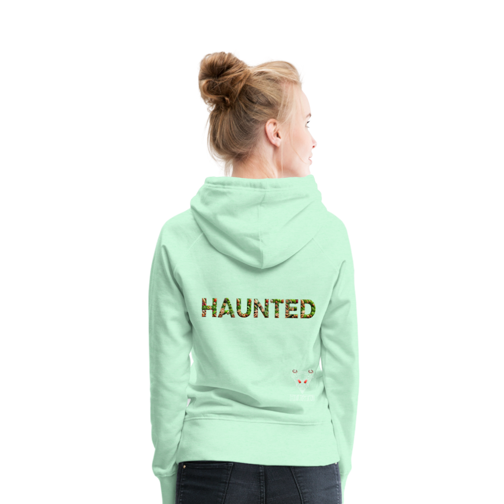 Women Hoodie Herbal Vitality Blend - helles Mintgrün