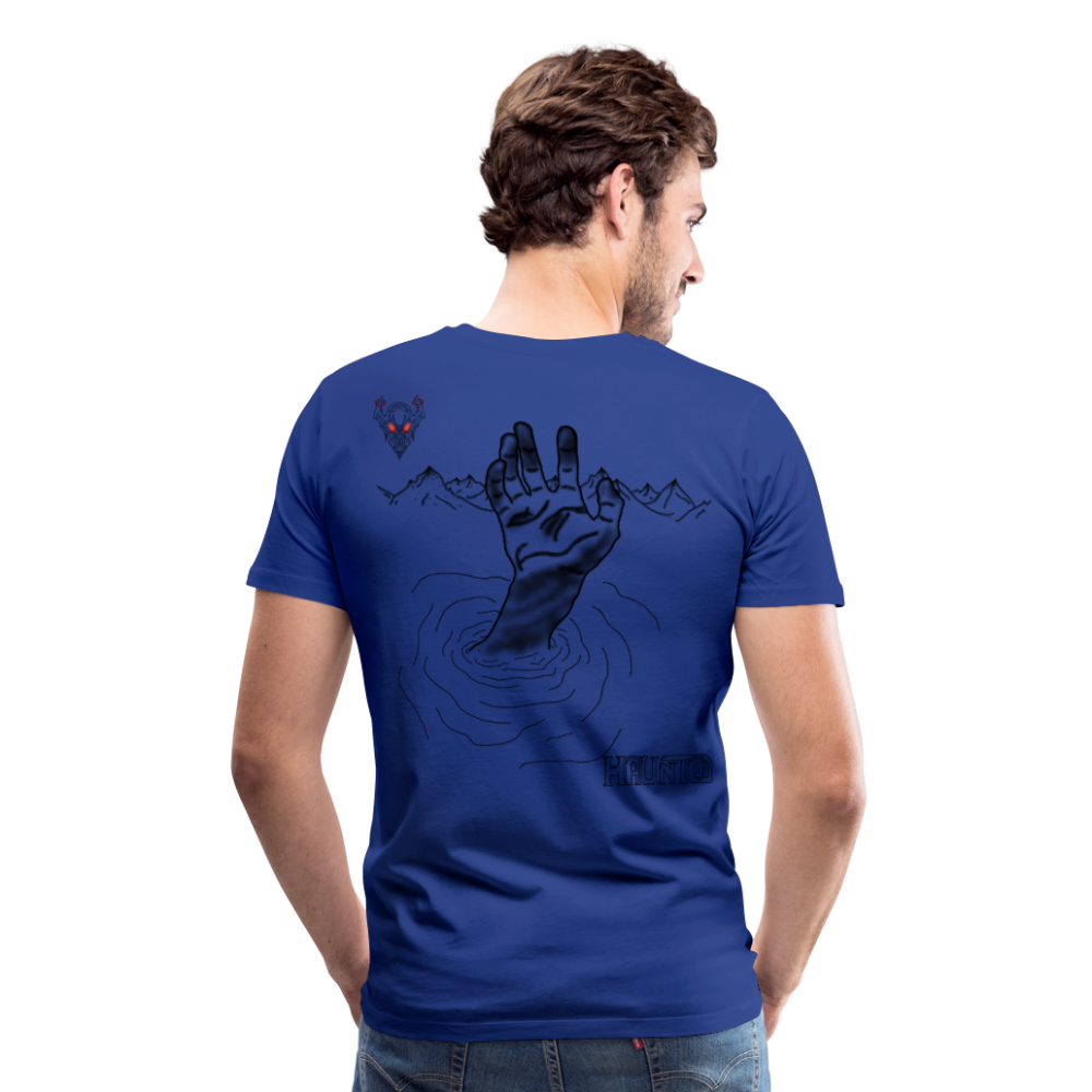 Man T-Shirt Drowning - Königsblau