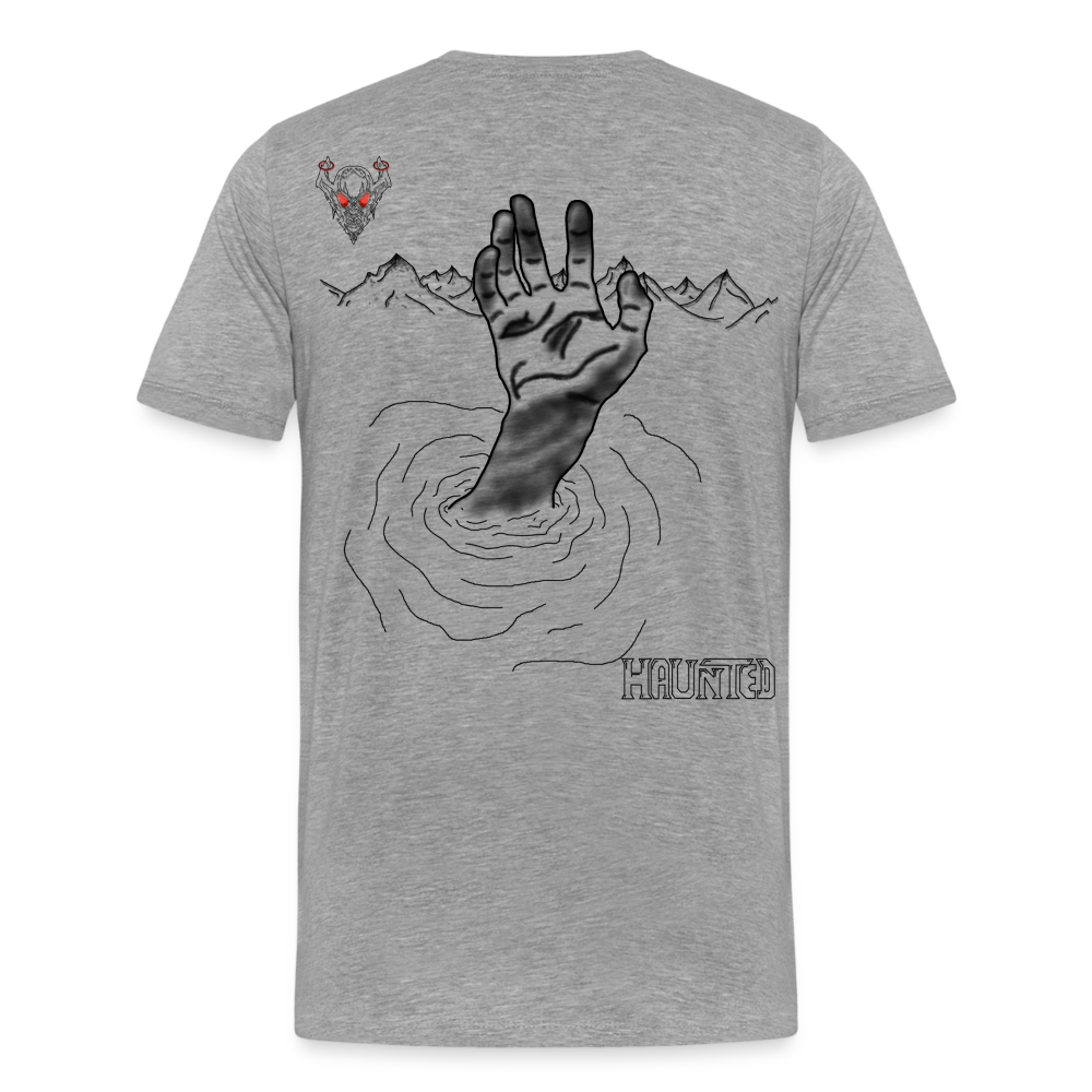 Man T-Shirt Drowning - Grau meliert