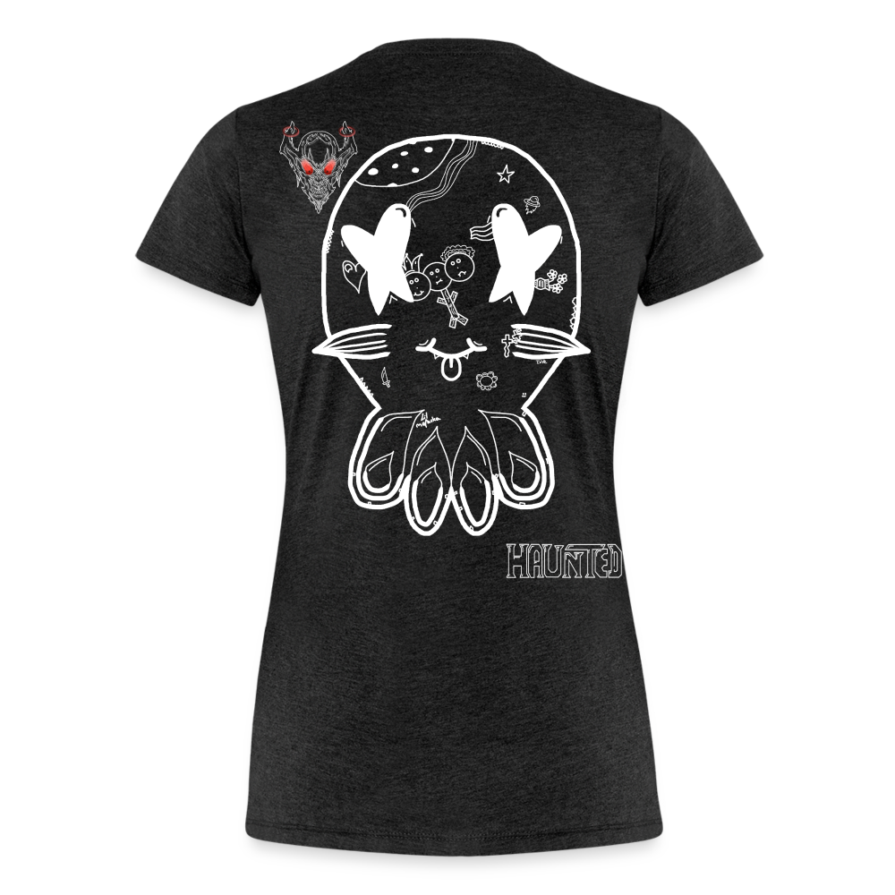 Woman T-Shirt Ghost Doodle - Anthrazit