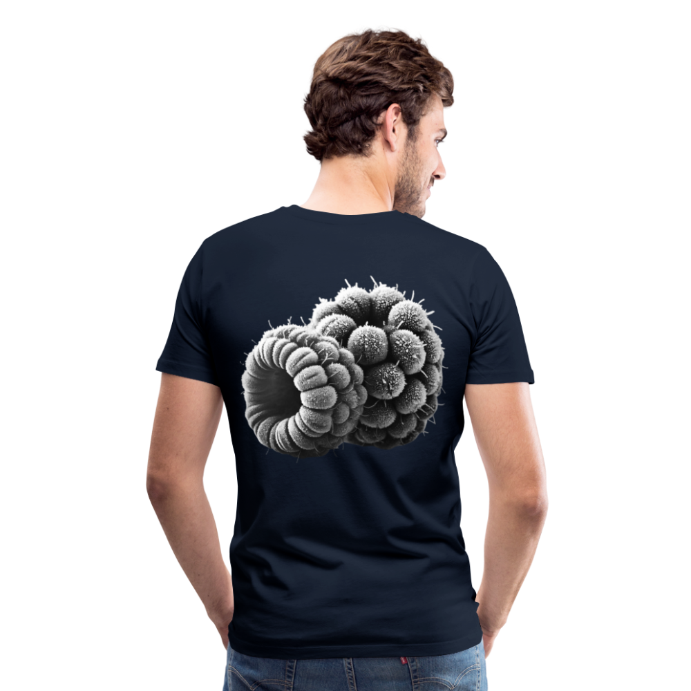 Men T-Shirt Frozen Berries - Navy