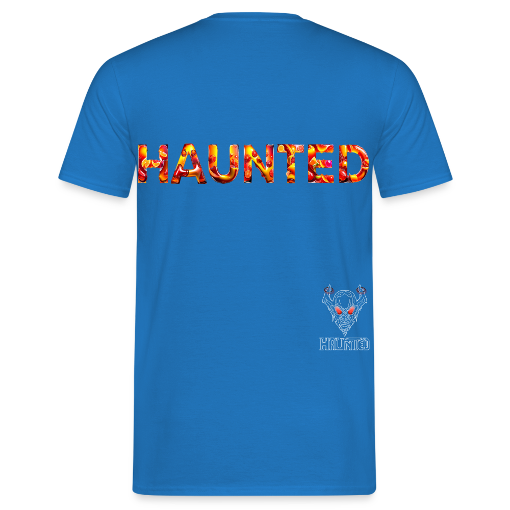 Men T-Shirt Citrus Sunset Splash - Royalblau