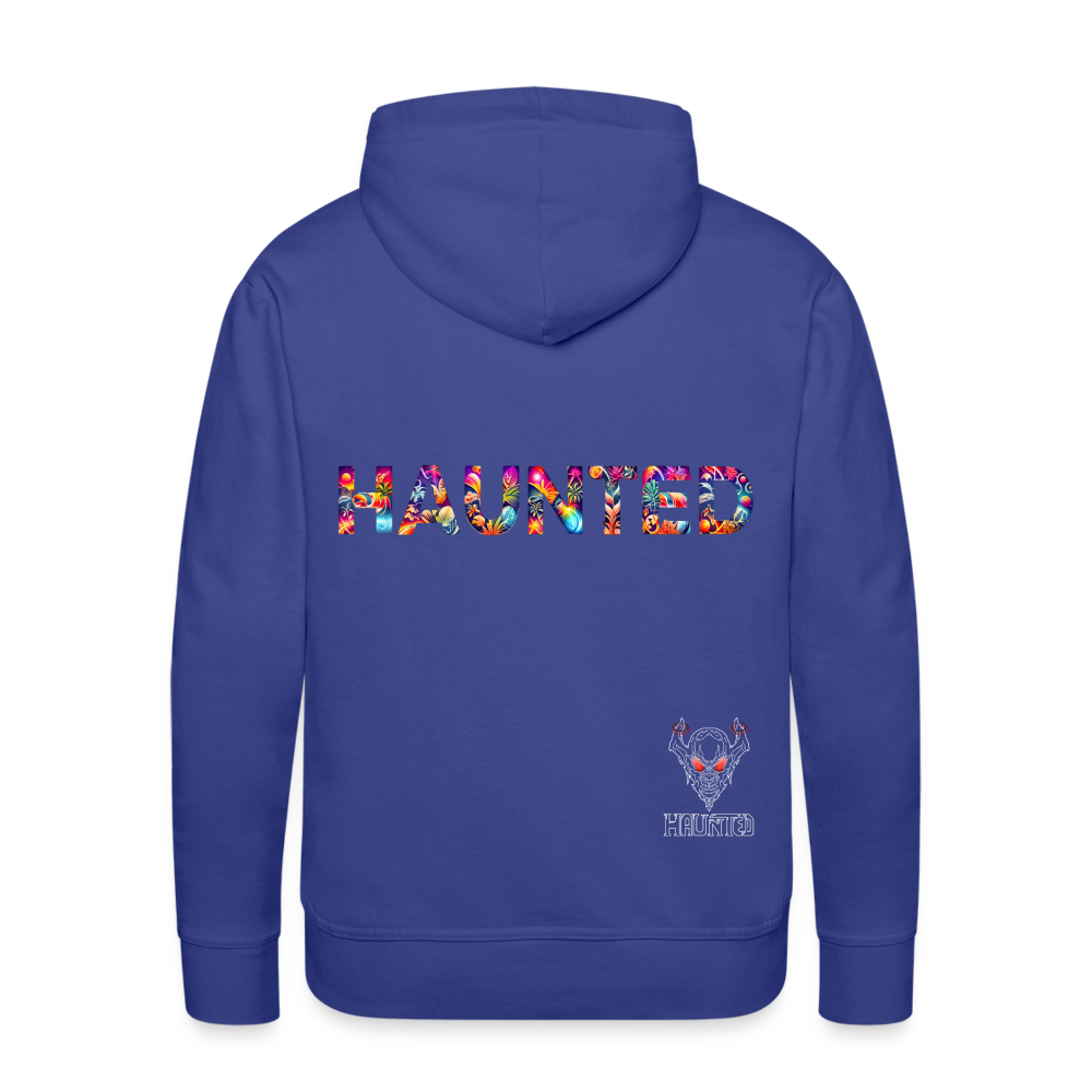 Men Hoodie Tropical Glow Essence - Königsblau