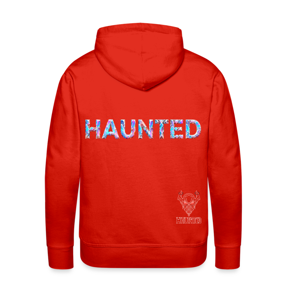 Men Hoodie Opal Aura Mist - Rot