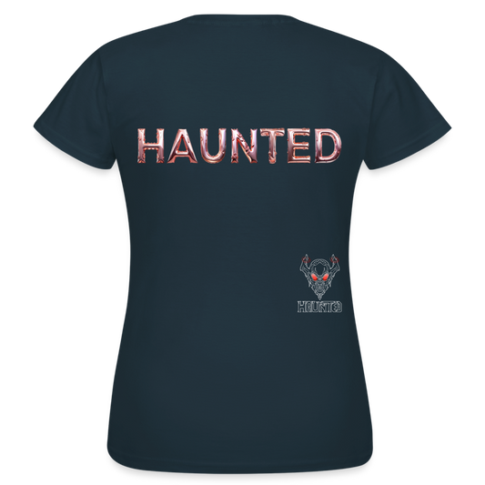 Women T-Shirt Rose Gold Radiance - Navy