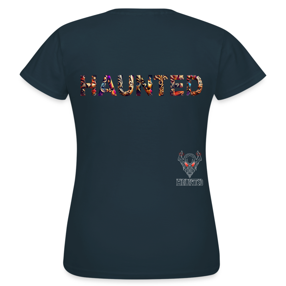 Women T-Shirt Mystic Aura Blend - Navy