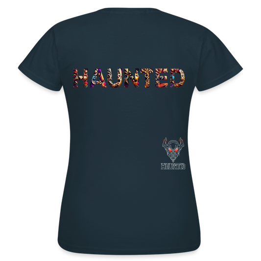 Women T-Shirt Mystic Aura Blend - Navy