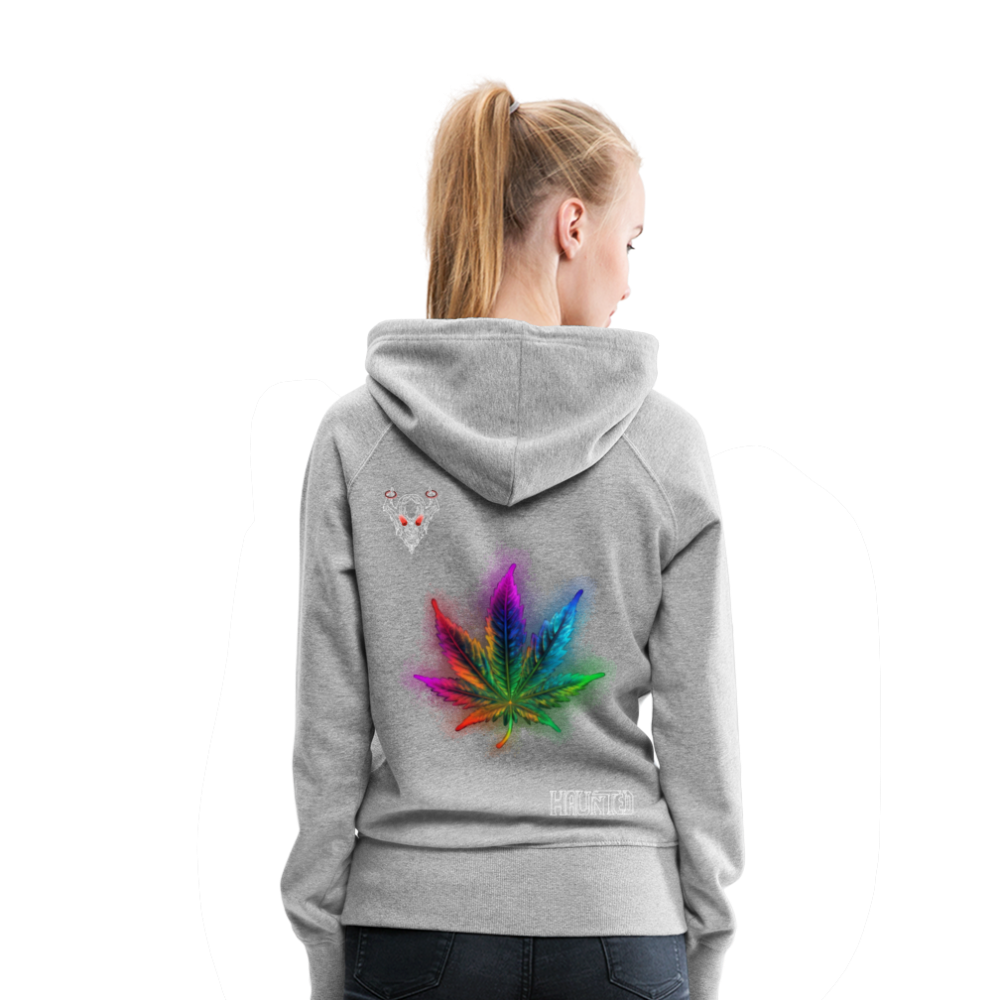 Woman Hoodie La Bonne Beuh - Grau meliert