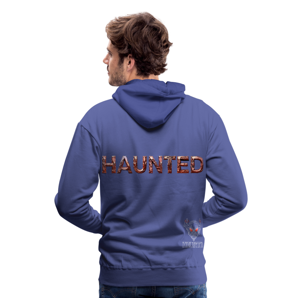 Men Hoodie Forged Ember Steel - Königsblau