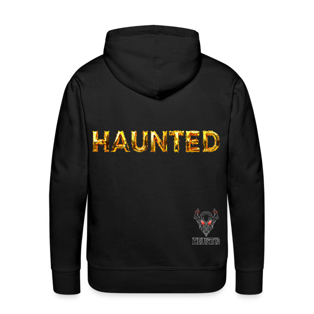 Men Hoodie Molten Gold Luxe - Schwarz