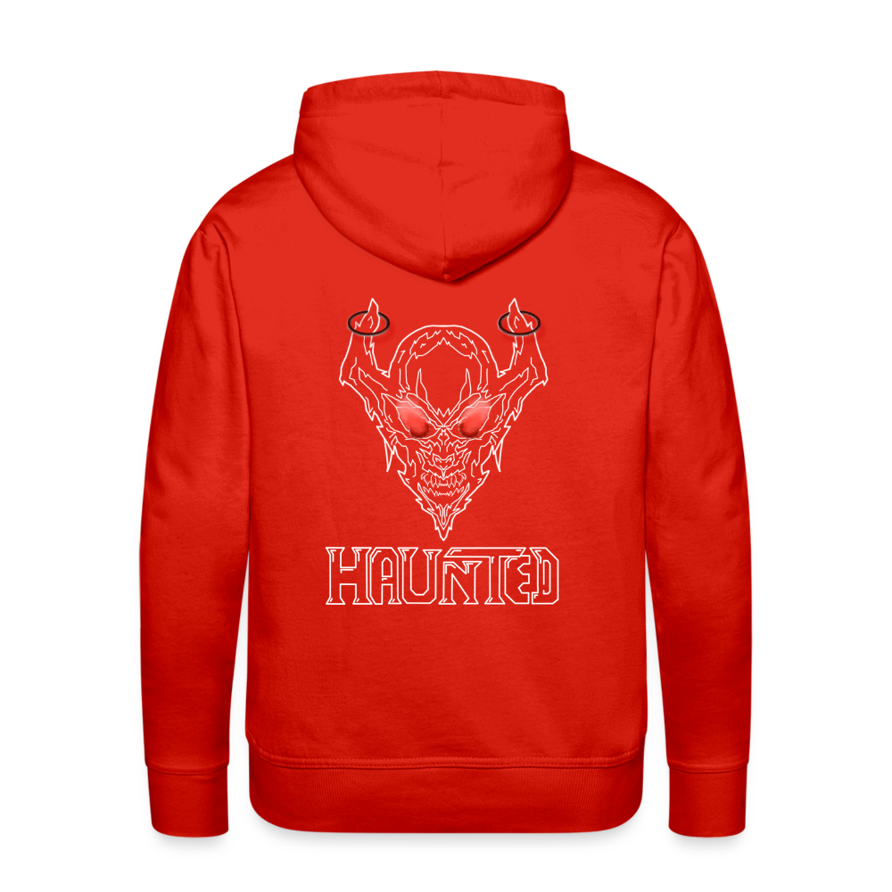 Men Hoodie Deamon White - Rot