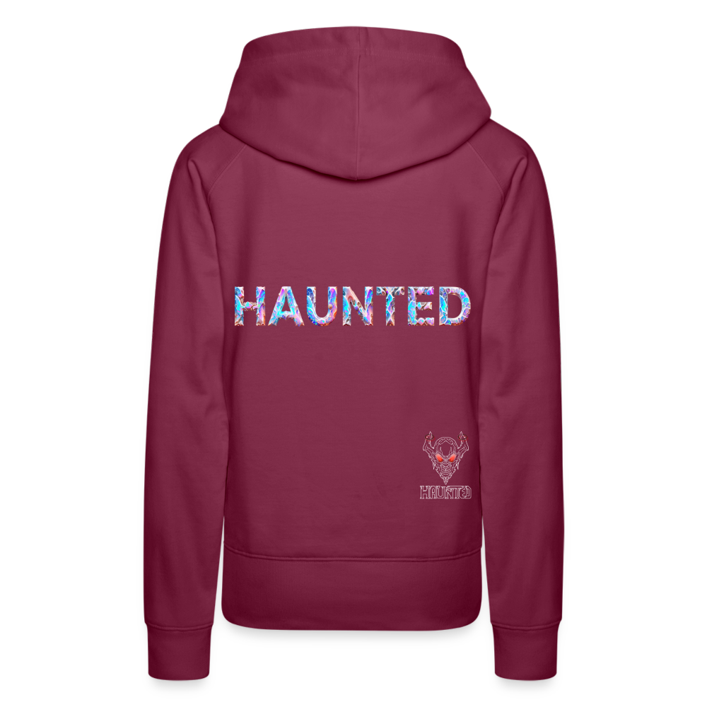 Women Hoodie Opal Aura Mist - Bordeaux