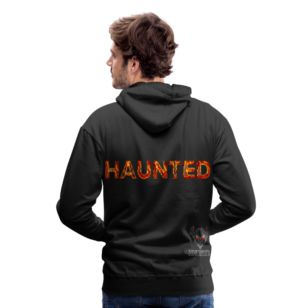 Men Hoodie Blazing Ember Fury - Schwarz