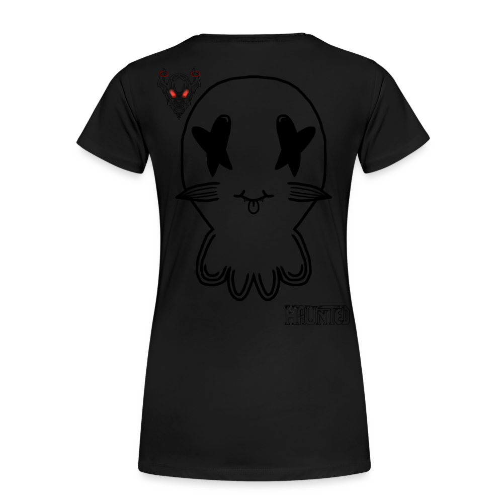 Woman T-Shirt Ghost No Doodle Dark - Schwarz