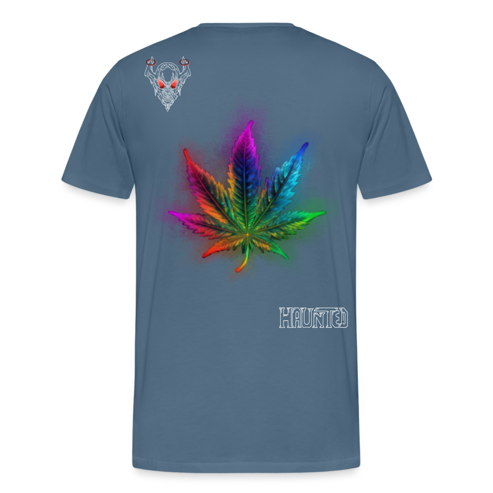 Man T-Shirt La Bonne Beuh - Blaugrau