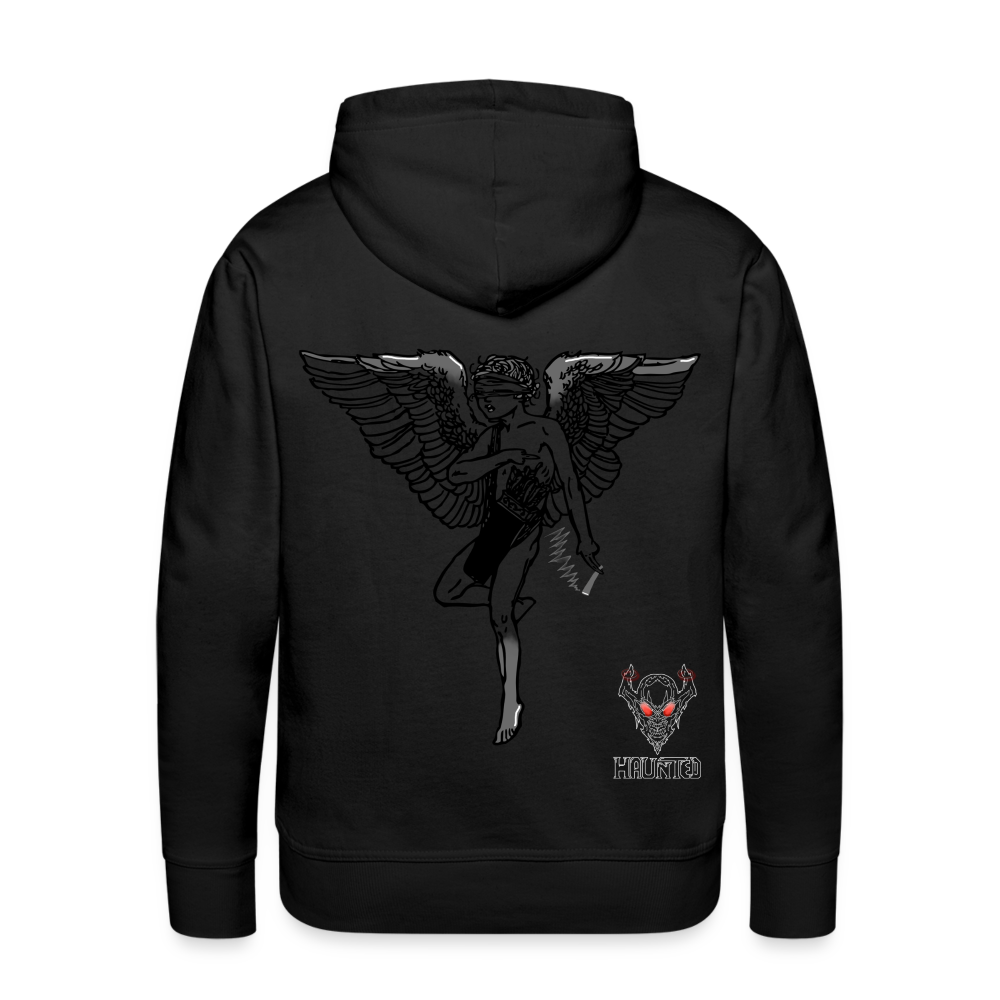Men Hoodie Angel - Schwarz