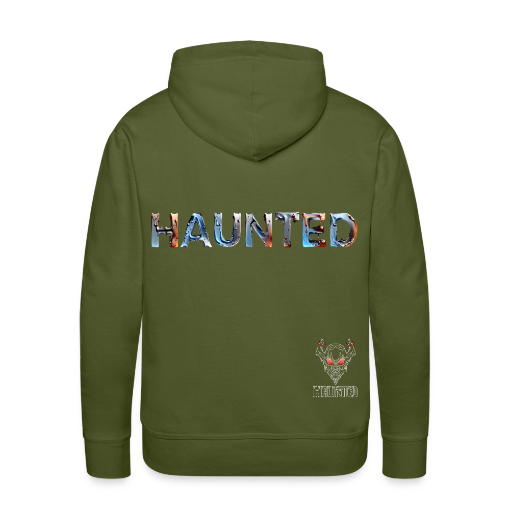 Men Hoodie Aqua Ember Elixir - Olivgrün